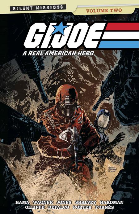 GI JOE A REAL AMERICAN HERO SILENT MISSIONS TP VOL 02 DIRECT MARKET EXCLUSIVE GABRIEL HARDMAN CVR — Cover