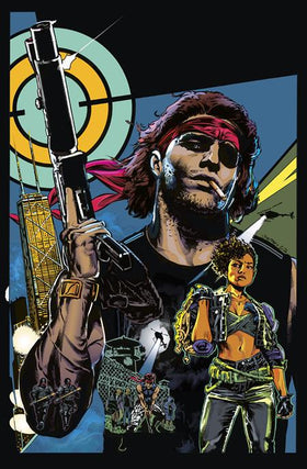 ESCAPE FROM NEW YORK ESCAPE FROM CHICAGO #1 CVR G INC 1:10 STEPHEN MOONEY VIRGIN CARD STOCK VAR