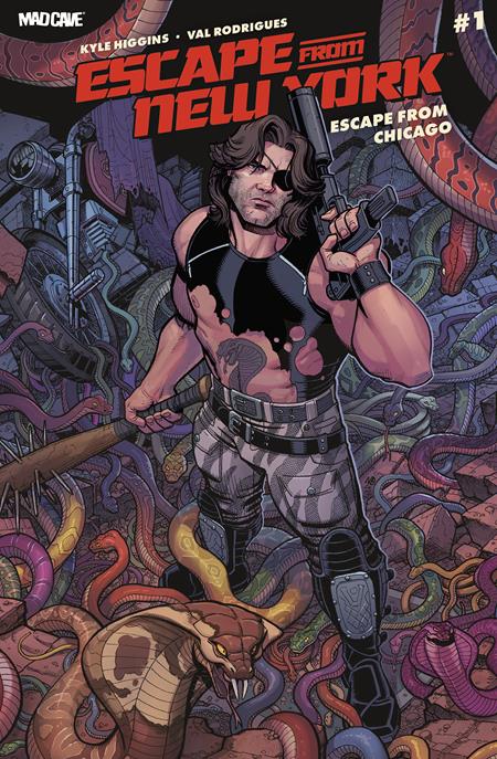 ESCAPE FROM NEW YORK ESCAPE FROM CHICAGO #1 CVR H INC 1:20 NICK BRADSHAW JIM CHARALAMPIDIS CARD STOCKVAR — Cover