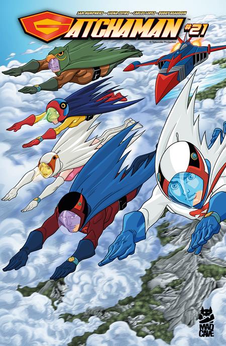 GATCHAMAN #21 CVR A CHRIS BATISTA SABRINA CINTRON — Cover