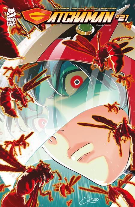 GATCHAMAN #21 CVR B ALESSIO ZONNO VAR — Cover