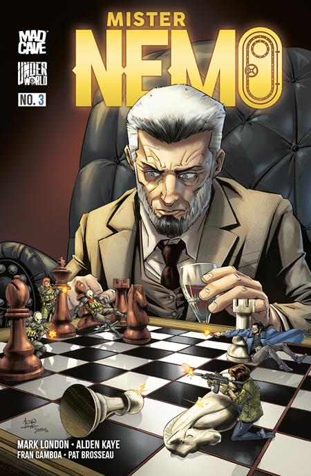 MISTER NEMO #3 CVR B  ALDEN KAYE VAR — Cover