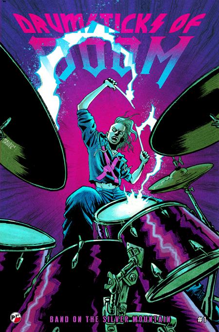 DRUMSTICKS OF DOOM BAND ON THE SILVER MOUNTAIN #1 (OF 3) CVR B 5 COPY DAVE CHISHOLM UNLOCK VAR — Cover