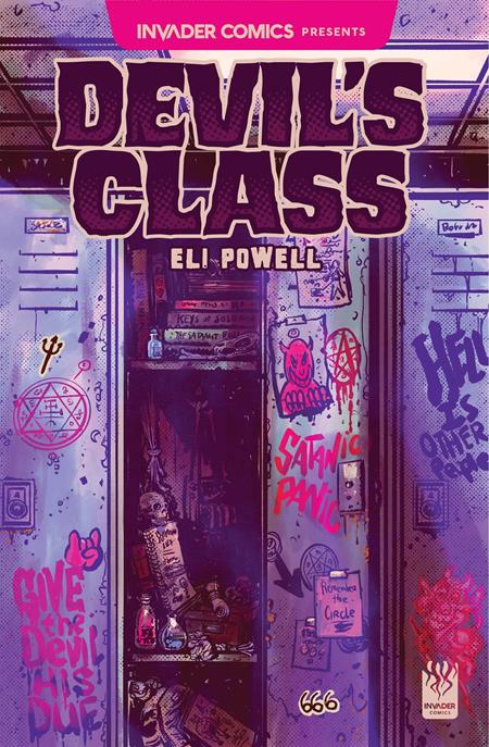 INVADER COMICS PRESENTS DEVILS CLASS #1 (ONE SHOT) CVR B MIKE NELSEN VAR — Cover