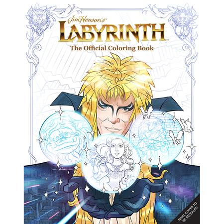 JIM HENSONS LABYRINTH TP THE OFFICIAL COLORING BOOK — Cover