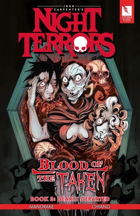 JOHN CARPENTERS NIGHT TERRORS BLOOD OF THE TAKEN TP VOL 03 DEARLY DEPARTED (MR) — Cover