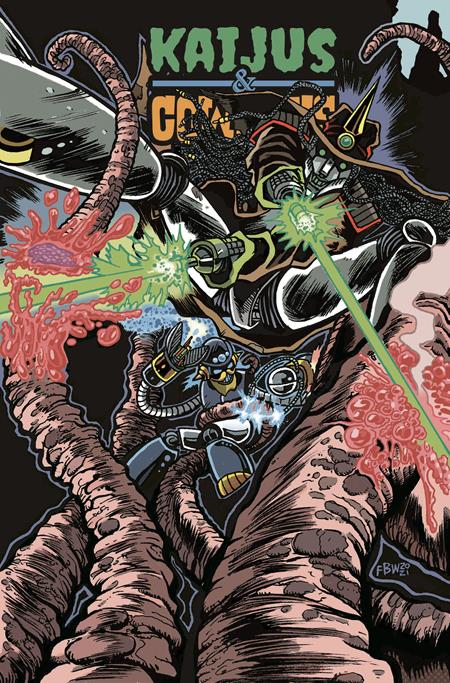 KAIJUS & COWBOYS #2 (OF 12) CVR A FRANKIE B WASHINGTON — Cover