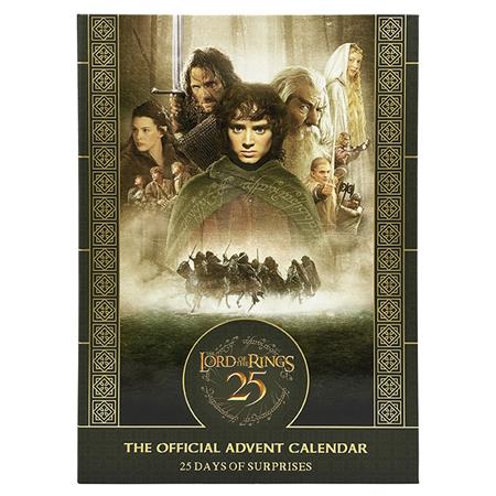 LORD OF THE RINGS THE OFFICIAL ADVENT CALENDAR — Cover
