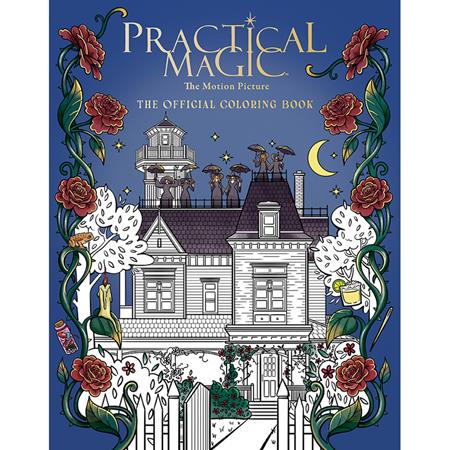 PRACTICAL MAGIC THE MOTION PICTURE TP THE OFFICIAL COLORING BOOK — Cover
