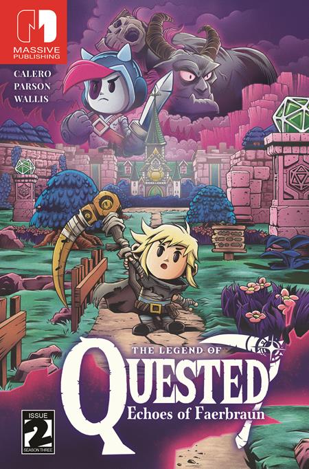 QUESTED #2 (OF 3) CVR C TREVOR RICHARDSON VIDEO GAME HOMAGE VAR — Cover