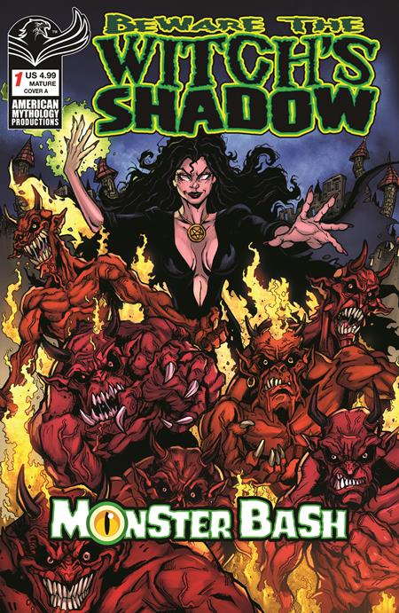 BEWARE THE WITCHS SHADOW MONSTER BASH #1 CVR A PUIS CALZADA (MR) — Cover