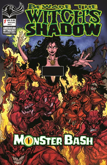 BEWARE THE WITCHS SHADOW MONSTER BASH #1 CVR C PUIS CALZADA RACY VAR (MR) — Cover