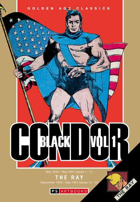 GOLDEN AGE CLASSICS BLACK CONDOR & THE RAY HC VOL 01 — Cover