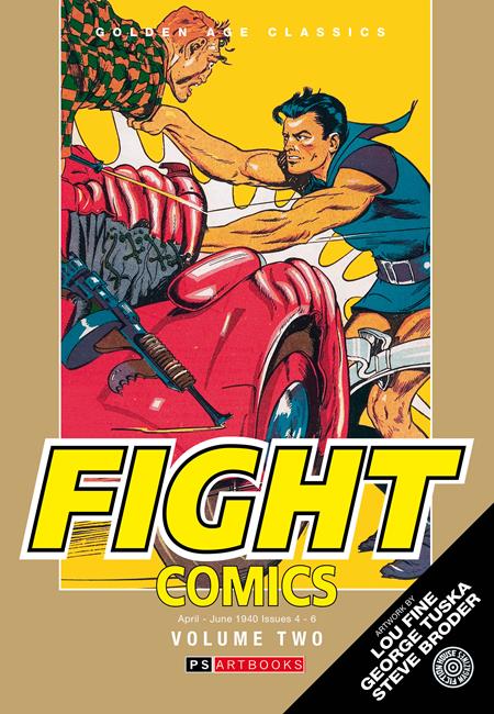 GOLDEN AGE CLASSICS FIGHT COMICS HC VOL 02 — Cover