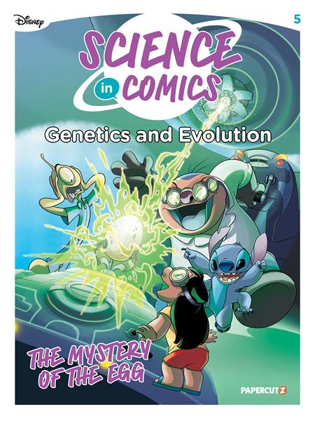 DISNEY SCIENCE IN COMICS TP GENETICS AND EVOLUTION — Cover