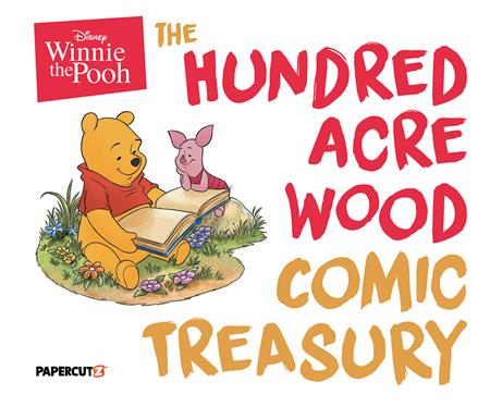 DISNEY WINNIE THE POOH HC THE HUNDRED ACRE WOOD COMIC TREASURY — Cover