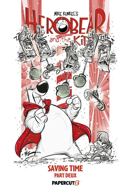 HEROBEAR AND THE KID HC VOL 03 SAVING TIME PART DEUX — Cover