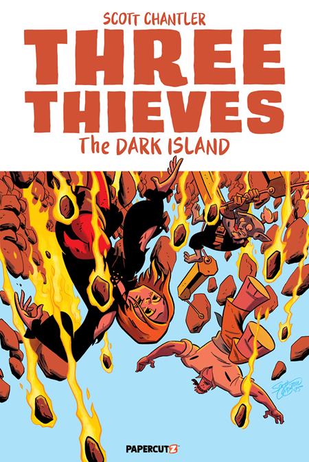 THREE THIEVES TP VOL 06 THE DARK ISLAND — Cover