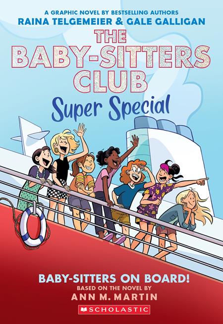 BABY SITTERS CLUB SUPER SPECIAL TP VOL 01 BABY SITTERS ON BOARD — Cover