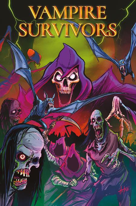 VAMPIRE SURVIVORS #1 (OF 4) CVR B DAVID HARTMAN VAR — Cover