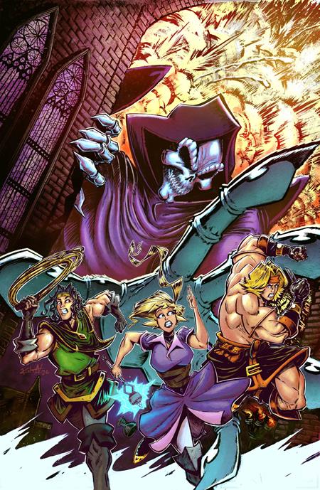 VAMPIRE SURVIVORS #1 (OF 4) CVR D JIMMY KUCAJ VIRGIN CARDSTOCK VAR — Cover