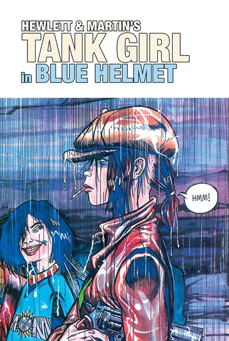 TANK GIRL BLUE HELMET SUMMER SPECIAL #1 (ONE SHOT) CVR B JAMIE HEWLETT CARDSTOCK VAR (MR) — Cover