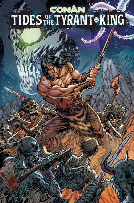 CONAN THE BARBARIAN TIDES OF THE TYRANT KING #1 (OF 4) CVR D JESUS MERINO VAR  (MR) — Cover
