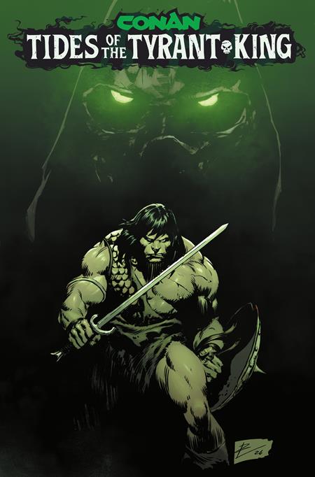 CONAN THE BARBARIAN TIDES OF THE TYRANT KING #1 (OF 4) CVR G ROBERTO DE LA TORRE GLOW IN THE DARK VAR (MR) — Cover