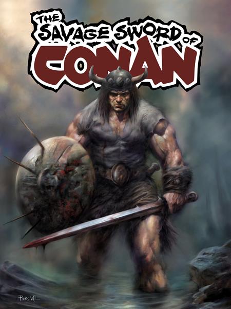 SAVAGE SWORD OF CONAN #16 CVR B NICK PERCIVAL VAR  (MR) — Cover