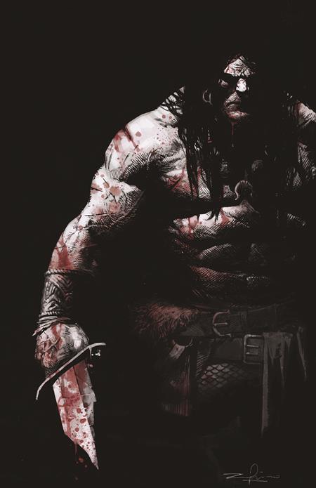 CONAN THE BARBARIAN #35 CVR E GERARDO ZAFFINO VIRGIN CARDSTOCK VAR (MR) — Cover