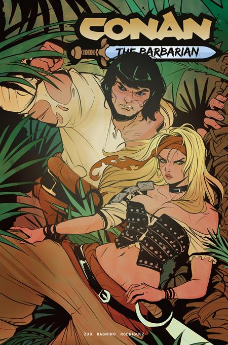 CONAN THE BARBARIAN #35 CVR F ASHLEIGH IZIENICKI FOIL VAR (MR) — Cover