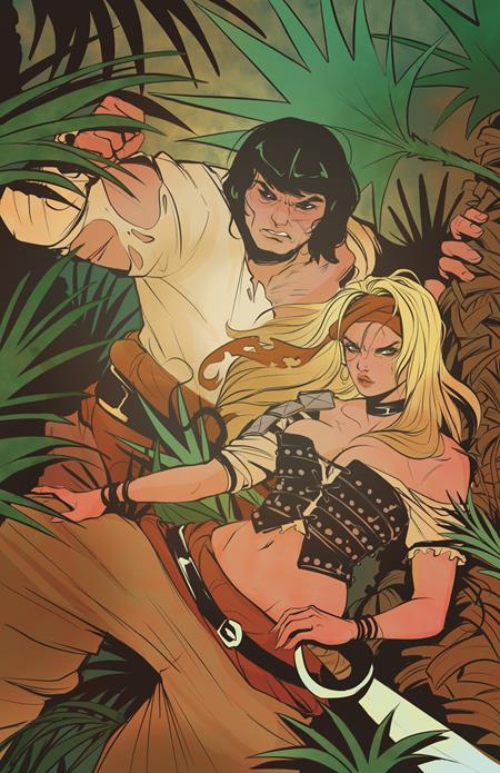 CONAN THE BARBARIAN #35 CVR G ASHLEIGH IZIENICKI VIRGIN CARDSTOCK VAR (MR) — Cover