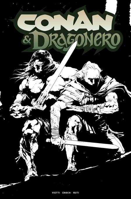 CONAN THE BARBARIAN AND DRAGONERO #5 (OF 7) CVR D STEVAN SUBIC INKS VAR — Cover