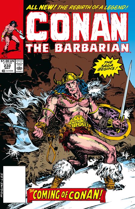 CONAN THE BARBARIAN THE ORIGINAL COMICS OMNIBUS HC VOL 09 REGULAR EDITION MICHAEL HIGGINS (MR) — Cover