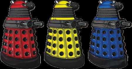 DOCTOR WHO PARADIGM DALEKS ENAMEL PIN BADGE — Cover