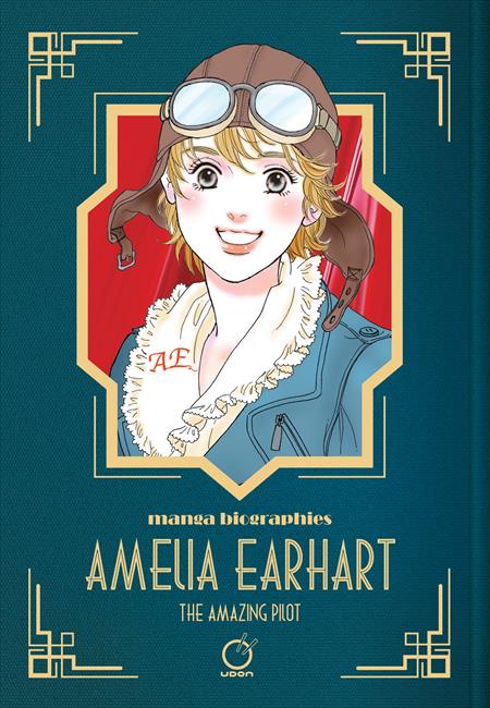 MANGA BIOGRAPHIE AMELIA EARHART THE AMAZING PILOT TP — Cover