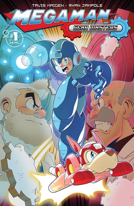 MEGA MAN GEAR MASTERS #1 (OF 5) CVR A RYAN JAMPOLE — Cover