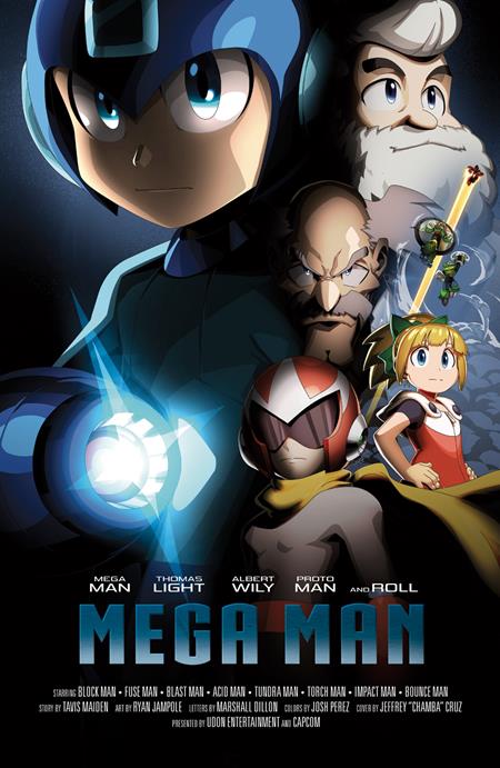 MEGA MAN GEAR MASTERS #1 (OF 5) CVR C JEFFREY CRUZ VAR — Cover