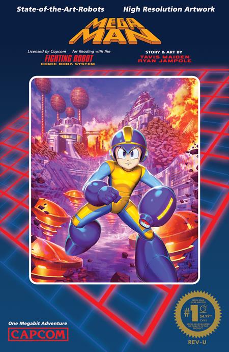MEGA MAN GEAR MASTERS #1 (OF 5) CVR E INC 1:5 GENZOMAN VAR — Cover