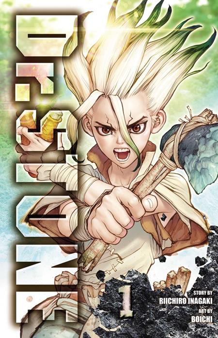 DR STONE TP VOL 01 — Cover