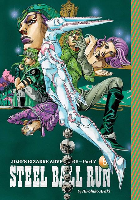 JOJOS BIZARRE ADVENTURE PART 7 STEEL BALL RUN HC VOL 09 — Cover