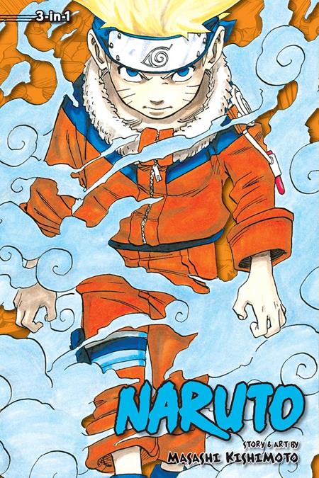 NARUTO 3 IN 1 TP VOL 01 — Cover