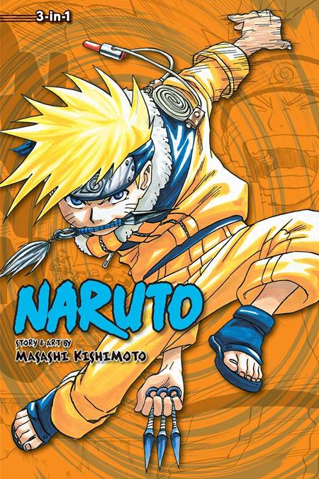 NARUTO 3 IN 1 TP VOL 02 — Cover