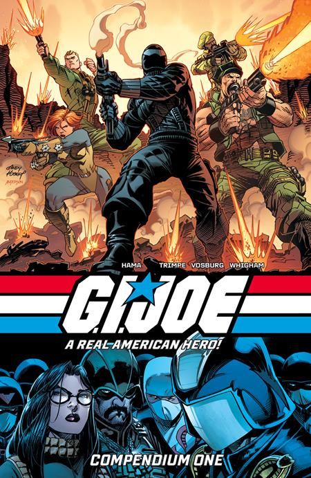 GI Joe A Real American Hero Compendium TP Book 01 Andy Kubert & Brad Anderson Cvr - Cover