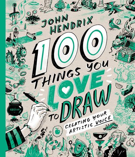 100 THINGS YOU LOVE TO DRAW HC — Cover