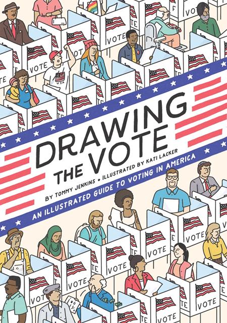 DRAWING THE VOTE HC — Cover