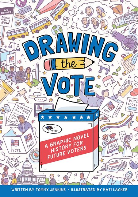 DRAWING THE VOTE TP — Cover