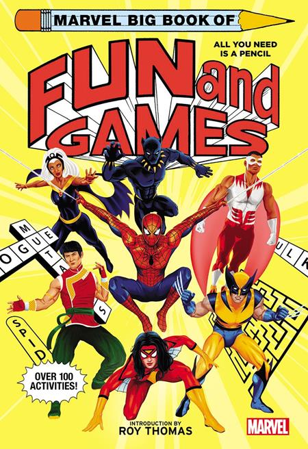 MARVEL BIG BOOK OF FUN AND GAMES TP — Cover