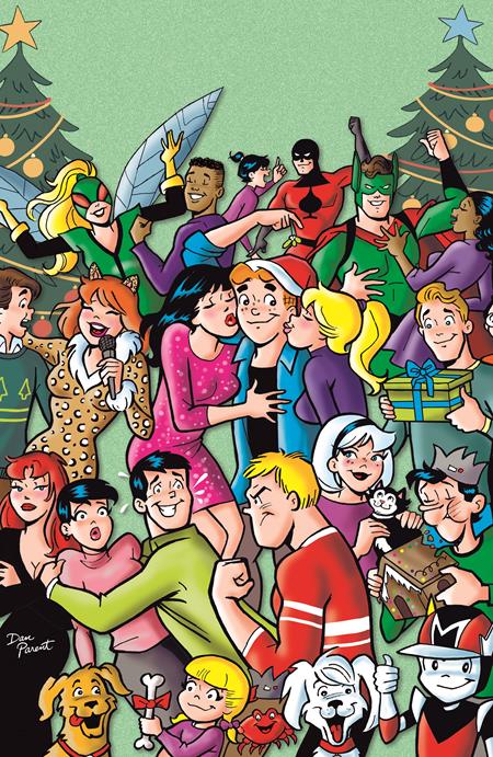 ARCHIES CHRISTMAS SPECTACULAR (ONE SHOT) CVR D DAN PARENT FOIL FULL ART VAR — Cover