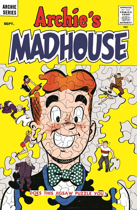 ARCHIES MADHOUSE #1 FACSIMILE EDITION CVR A HARRY LUCEY — Cover